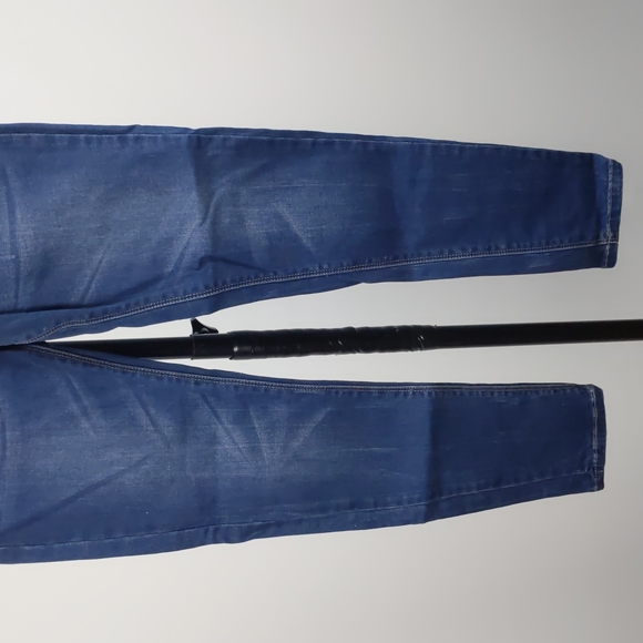 Lee Cooper Women's Jeans Size 12 Blue Denim Crop Skinny - Picture 4 of 14